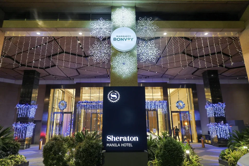 Sheraton Manila Hotel has embraced the Christmas spirit